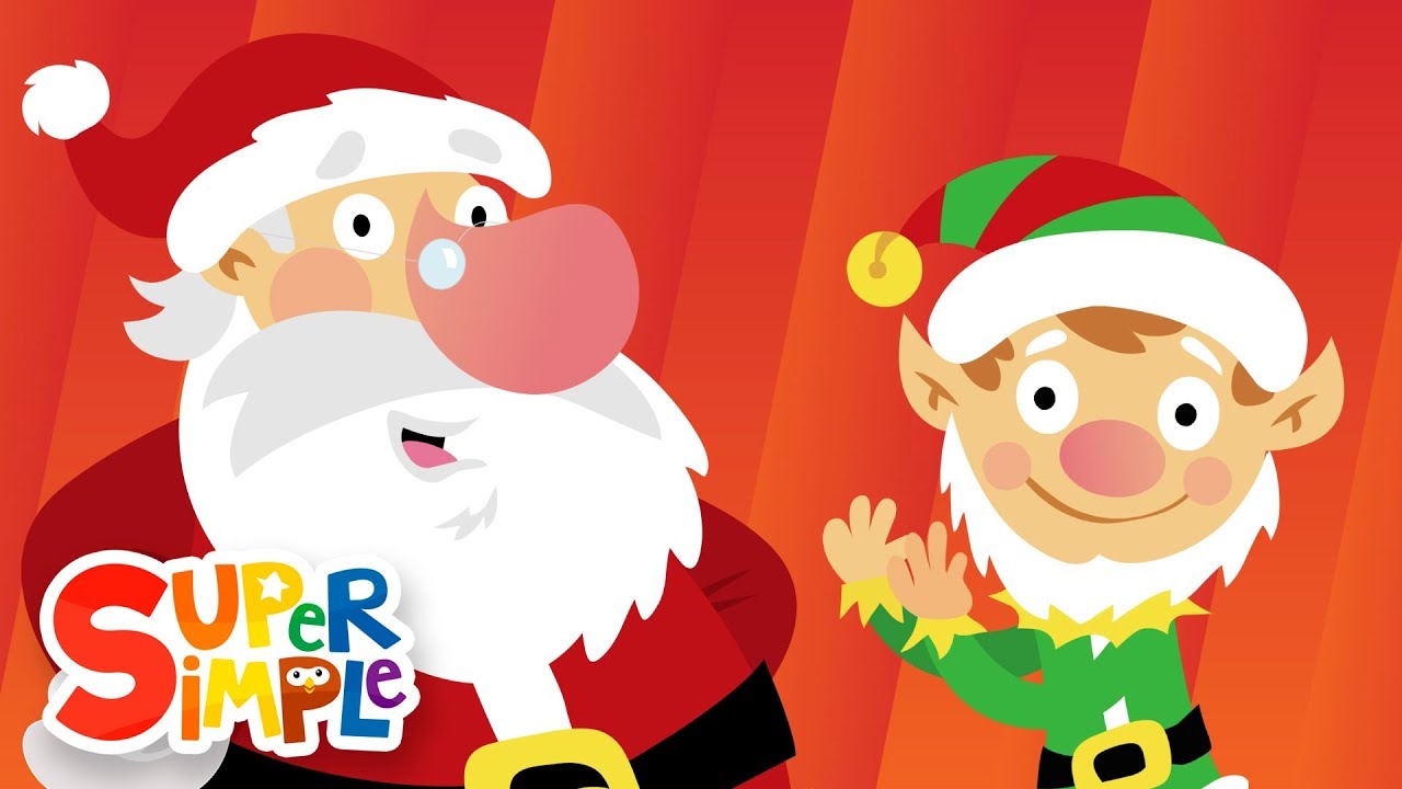 S-A-N-T-A | Christmas Version of B-I-N-G-O! | Super Simple Songs img