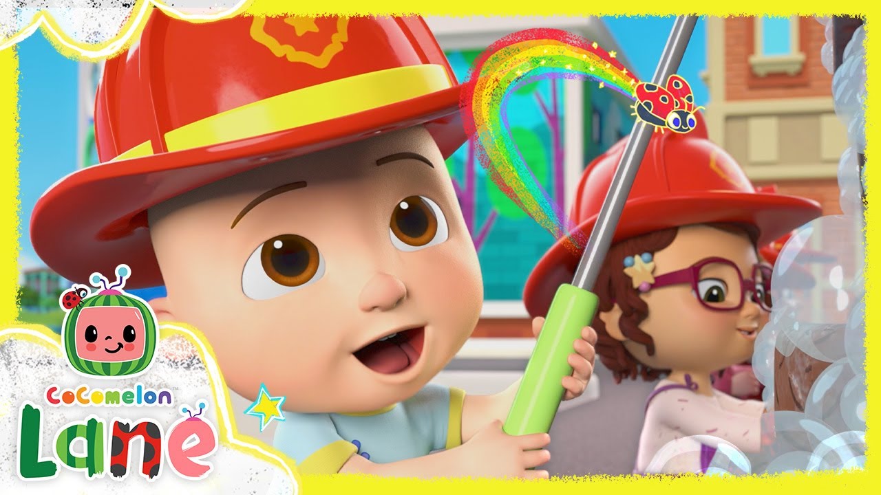 JJ's Firetruck Wash | CoComelon Lane | NEW Netflix Series! | Full Episode img