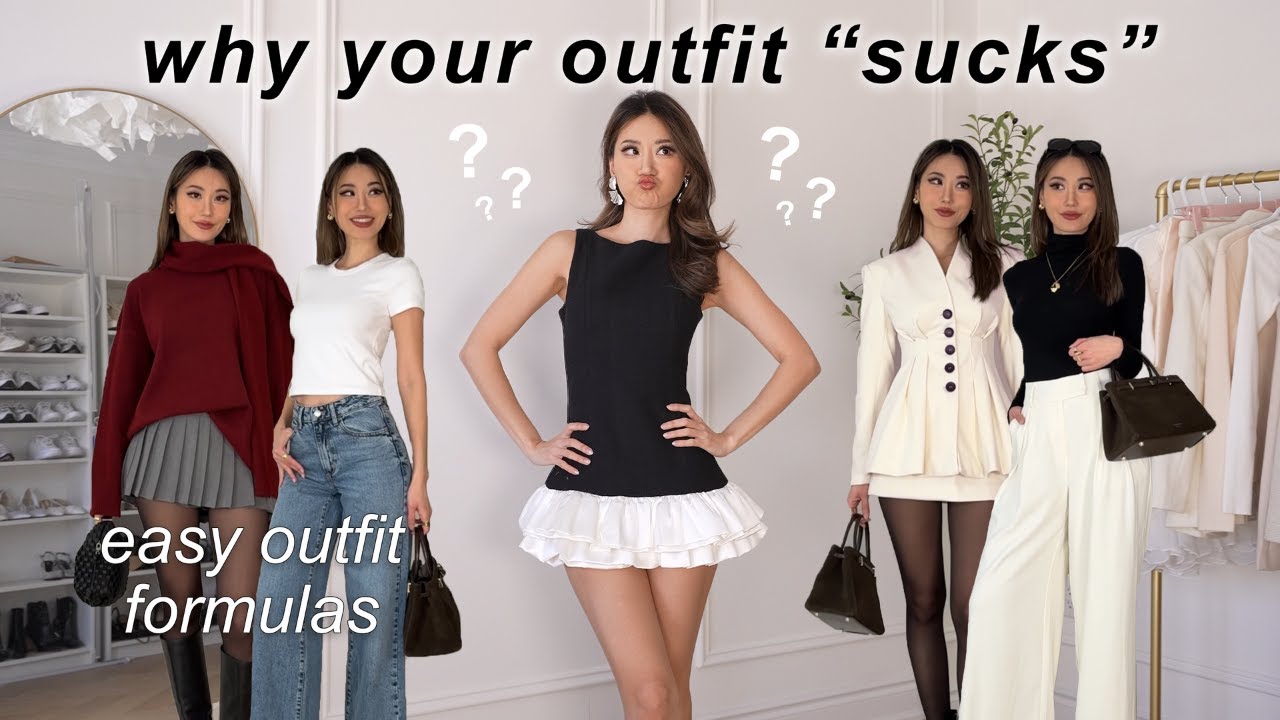 you're not bad at styling, you just need outfit formulas ⭐ img